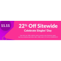 iHerb - Singles Day Sale - 22% Off Sitewide (code)