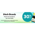iHerb - 30% Off on New Products from iHerb Brands