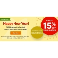 iHerb - BIG New Year’s Sale - 15% Off Sitewide (code)