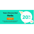 iHerb - 20%+ OFF all Herbal Extracts + Extra 5% Off 