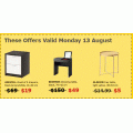 IKEA Logan - 24 Hours EKKA Door Buster Sale: ASKVOLL chest of 2 drawers $19 (Was $69); BRIMNES Dressing Table $49 (Was $150) etc.