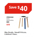IKEA - October Savings Sale: Up to 75% Off Sale Items e.g. FÖRNYAD Stool $19 (Was $59); INDUSTRIELL Chair $49 (Was $119) etc.