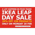 IKEA Leap Year Sale 2016 - 29% Off 229 Products [Ends Monday, 29th Feb]