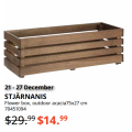 IKEA - Latest Boxing Day 2020 Clearance: Up to 80% Off e.g. Plant Pot $1.49; STJÄRNANIS Flower Outdoor Flower Box $14.99