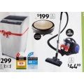 Aldi - Bagless Cyclonic Vacuum Cleaner $44.99; Robot Vacuum Cleaner $199; 6KG Top Load Washing Machine $299 [Starts Sat, 24th Nov]