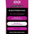 1001 Optical - Black Fiveday Sale: 30%-50% Off Storewide