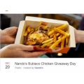 Nando&#039;s - Chicken Giveaway Day: FREE ¼ Chicken &amp; Regular Chips [Ends 2 P.M, Today]! Subiaco, Perth (W.A)