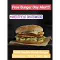 OPORTO - Free Double Bondi Burger - Tues, 19th Feb [10 A.M - 3 P.M]! Westfield Chatswood