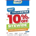 Catch - 24 Hours Flash Sale: Extra 10% Off Everything Sitewide