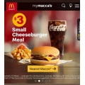 McDonalds - 3 for $3: Cheeseburger, Small Fries &amp; Small Coke