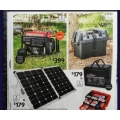 Aldi - Powered Battery Box $49.99; Solar Panel 160W $179; Inverter Generator $399 etc. [Starts Sat, 6/4]