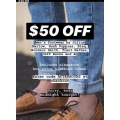 MYER - Afterdark Sale: $50 Off Men&#039;s Footwear &amp; 20% Off Full-Priced Watches (code)