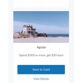 Agoda - Spend $300 or more, get $30 back via AMEX