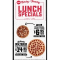 Dominos Latest Lunch Deals e.g. Large Traditional Range Pizza $6.95 Pick-Up, Authentic New Yorker Big Pepperoni Pizza - $14.95 Delivered (Until 4 PM, Daily) + Extra Large Supreme Pizza -$9.95 Pick-Up (codes) 