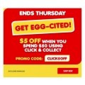 Liquorland - $5 Off Click &amp; Collect Orders - Min. Spend $50 (code) 