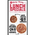 Dominos Latest Lunch Deals e.g. Large Traditional Range Pizza $6.95 Pick-Up, Authentic New Yorker Big Pepperoni Pizza $14.95