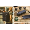 Aldi - Leather Cross Body Bag $39.99; Wheeled Backpack $39.99; Universal Travel Adapter Kit $19.99 etc. [Starts Sat 9th Nov]
