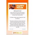 MenuLog - Happy Hour: $5 Off Independent Restaurants (code)! Mon - Thurs 4 P.M - 6 P.M 