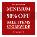 Jack London - Stocktake Sale: Minimum 50% Off Sale Items (In-Store &amp; Online)