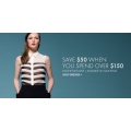 Save $50 When You Spend over $150 on Dresses @ Pilgrim Clothing.
