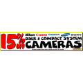 Save 15% on Digital, Professional and SLR Cameras at JB Hi Fi - Ends 27 April 