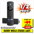 JB Hi-Fi - 50% Off  Amazon Fire TV Stick 4K Alexa Voice Remote with TV Controls, Now $49 (code)! Now $99