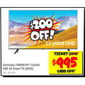 JB Hi-Fi - Samsung TU8000 55&quot; Crystal UHD 4K Smart TV 2020 $995 (Was $1195)
