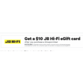 Groupon - Free $10 JB Hi-Fi eGift Card - Minimum Spend $5 (code)! Today Only