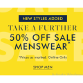 Jeanswest - Flash Sale: Take a Further 50% Off Already Reduced Men&#039;s Clothing - Online Only
