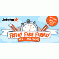 Jetstar Friday Fare Frenzy sale fares from $9!