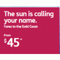 Jetstar - Gold Coast Flight Sale e.g. Sydney to Gold Coast $45