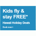 Jetstar - Kids Fly, Stay, Eat &amp; play FREE on Hawaii Holiday Packages
