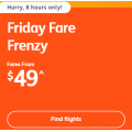 Jetstar - Friday Fare Frenzy: Domestic Flights from $49 e.g. Sydney to Ballina Byron $49 etc.