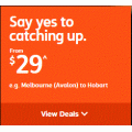 Jetstar - Catching Up Sale - Domestic Flights from $29 e.g. Melb to Hobart $29, Melbourne to Sydney $39, Gold Coast to Sydney $49 etc.