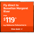 Jetstar - Direct Flight from Melbourne ---&gt; Busselton Margaret River $119