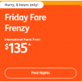 Jetstar Friday International Fare Frenzy: Return Flights to New Zealand $208; Indonesia $237; Thailand $368 etc.