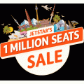 Jetstar - 1 Million Seats Sale: Domestic Flights from $31 + Return Flights to New Zealand $199; Bali $228; Thailand $296; Hawaii $384 etc.