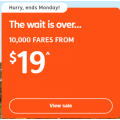 Jetstar - Weekend Fares Frenzy: Domestic Flights from $19 e.g. Melbourne &lt;&gt; Sydney $19 (10,000 seats on 22 Routes)