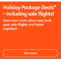 Jetstar - Holiday Package Deals – Including Sale Flights - Starting from $189/person