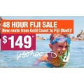 Jetstar - 48 Hour Fiji Sale - Ends 21st Jan