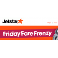 Jetstar Friday Frenzy - Fares from $39 (Ends 8 P.M, Tonight)