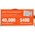 Jetstar - 40,000 bonus Qantas Points or a $400 travel voucher via Jetstar Platinum Master Card