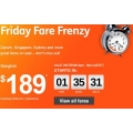 Jetstar - Friday Frenzy e.g. Melbourne to Bangkok $189, Perth to Singapore $99, Hobart to Melbourne $29 &amp; More - Starts