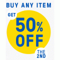 Just Jeans - 1 Days Sale: Buy 1, Get 50% Off the 2nd Item (In-Store &amp; Online)
