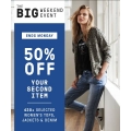 Just Jeans - The Big Weekend Event: Buy One Get 50% Off 2nd Item