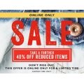 Online Exclusive Further 40% Off On Sale Items At Jeanswest - Prices From $5.97