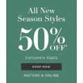 Katies - 50% Off New Season Styles + Free Click &amp; Collect