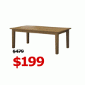IKEA Rhodes - STORNÄS extendable Table $199 (Was $479)