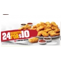 KFC - 24 Nuggets for $10 from 18th August 