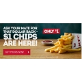KFC - Regular Chips for $1 (Participating Restaurants Only)